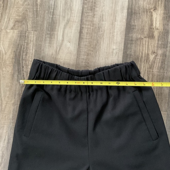 GANNI BLACK WOMANS PULL ON PANTS SIZE 36 - Picture 3 of 6